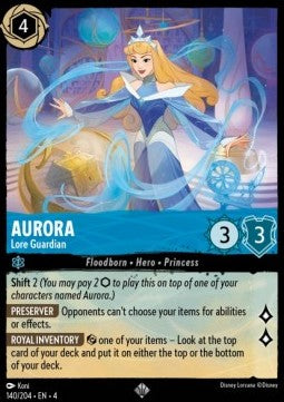 Aurora - Wächterin der Legenden 4URS-140 Super Rare Near Mint Deutsch