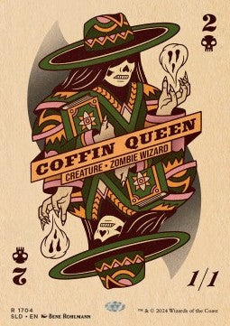 Coffin Queen SLDSP4-1704 Rare Excellent Englisch