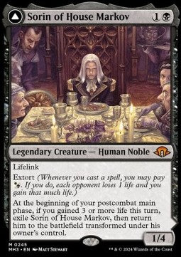 Sorin of House Markov // Sorin, Ravenous Neonate MH3-245 Mythic Near Mint Englisch