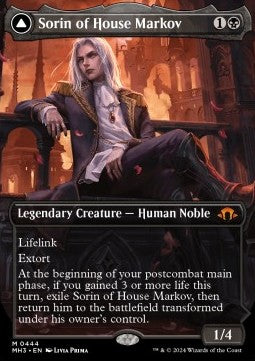 Sorin vom Haus Markov // Sorin, unersättlicher Neugeborener XMH3-444 Mythic Near Mint Deutsch Foil