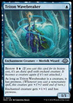 Triton Wavebreaker MH3-74 Uncommon Excellent Englisch Foil