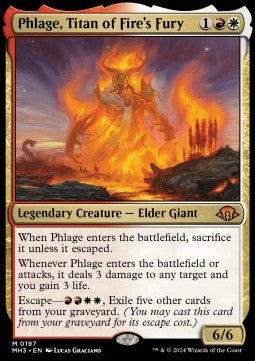 Phlage, Titan of Fire's Fury MH3-197 Mythic Near Mint Englisch