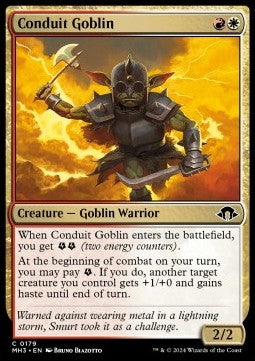 Conduit Goblin MH3-179 Common Excellent Englisch