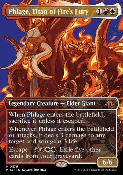 Phlage, Titan of Fire's Fury (V.1) XMH3-379 Mythic Excellent Englisch