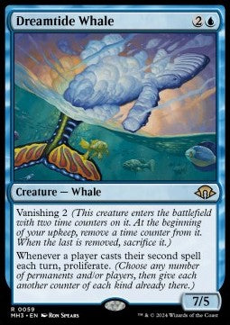 Dreamtide Whale MH3-59 Rare Poor Englisch