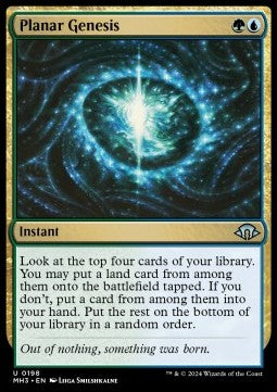 Weltenschöpfung MH3-198 Uncommon Excellent Deutsch Foil