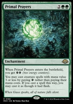 Primal Prayers MH3-166 Rare Excellent Englisch
