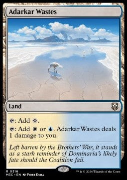 Adarkar Wastes M3C-316 Rare Near Mint Englisch
