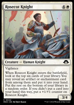 Rosecot Knight MH3-42 Common Excellent Englisch