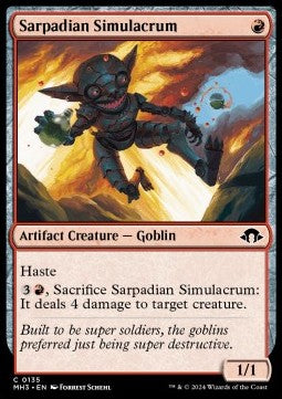 Sarpadian Simulacrum MH3-135 Common Excellent Englisch