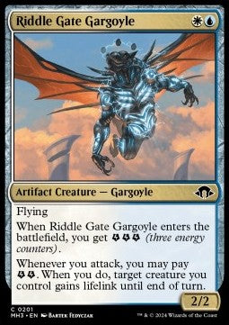 Riddle Gate Gargoyle MH3-201 Common Excellent Englisch