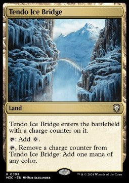 Tendo-Eisbrücke M3C-393 Rare Near Mint Deutsch