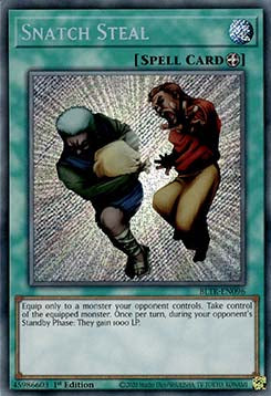 Schnappstahl (V.1) BLTR-096 Secret Rare Excellent Deutsch 1. Auflage