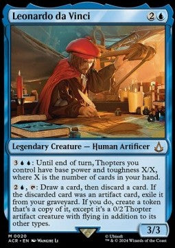 Leonardo da Vinci ACR-20 Mythic Near Mint Deutsch