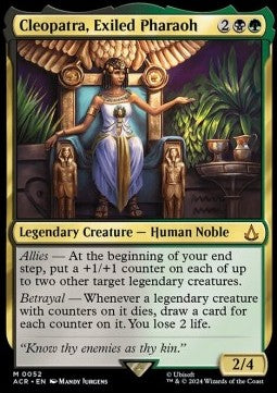 Cleopatra, verbannte Pharaonin ACR-52 Mythic Near Mint Deutsch