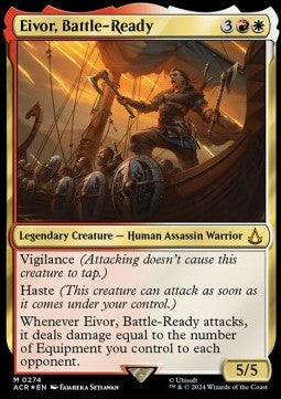 Eivor, Battle-Ready XACR-274 Mythic Near Mint Englisch Foil