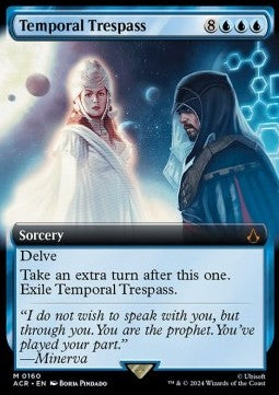 Temporal Trespass XACR-160 Mythic Near Mint Englisch Foil