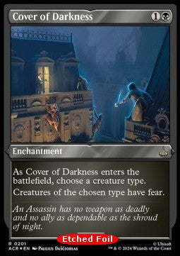 Cover of Darkness XACR-201 Rare Near Mint Englisch Foil
