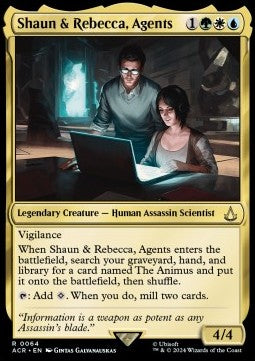 Shaun & Rebecca, Agents ACR-64 Rare Near Mint Englisch