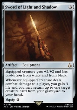 Schwert aus Licht und Schatten ACR-100 Mythic Near Mint Deutsch