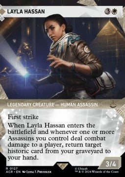 Layla Hassan XACR-127 Rare Good Englisch Foil