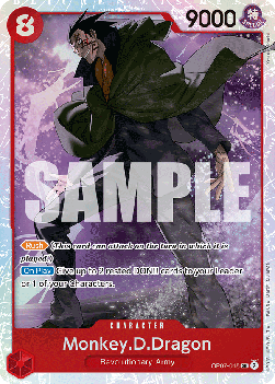 Monkey.D.Dragon (OP07-015) (V.1) OP07 Super Rare Excellent Englisch