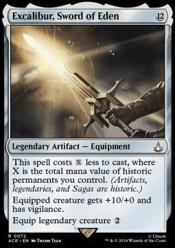 Excalibur, Sword of Eden ACR-72 Rare Near Mint Englisch