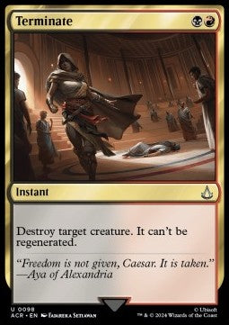 Terminate ACR-98 Uncommon Near Mint Englisch Foil