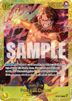 Portgas.D.Ace (OP07-119) (V.1) OP07 Secret Rare Near Mint Englisch