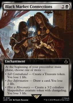 Black Market Connections XACR-161 Rare Excellent Englisch Foil
