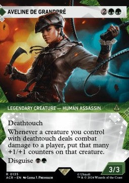 Aveline de Grandpré XACR-135 Rare Near Mint Englisch Foil