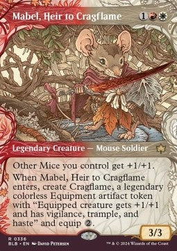 Mabel, Heir to Cragflame XBLB-336 Rare Near Mint Englisch