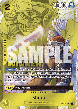 Shura (OP05-106) (V.2) UP Rare Near Mint Englisch