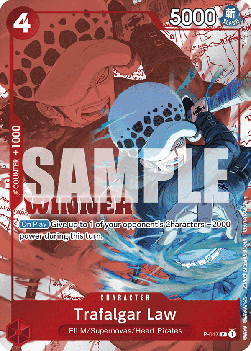 Trafalgar Law (P-017) (V.3) P Promo Near Mint Englisch