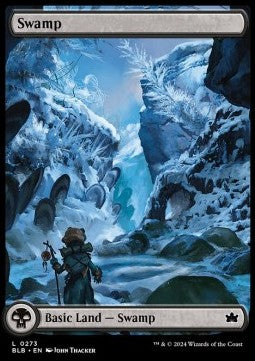 Swamp BLB-273 Land Near Mint Englisch Foil