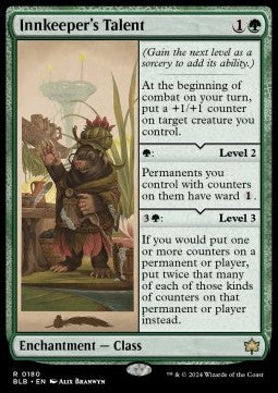 Innkeeper's Talent BLB-180 Rare Excellent Englisch
