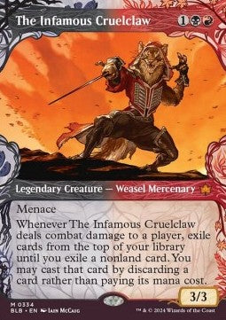 The Infamous Cruelclaw XBLB-334 Mythic Excellent Englisch