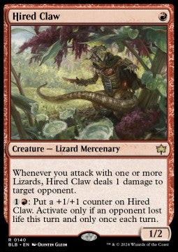 Hired Claw BLB-140 Rare Near Mint Englisch Foil