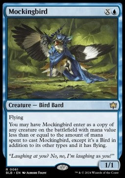 Mockingbird BLB-61 Rare Near Mint Englisch Foil
