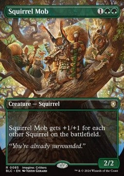 Squirrel Mob XBLC-85 Rare Near Mint Englisch Foil