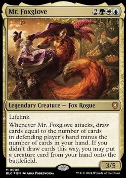 Meister Fuchsschwanz BLC-6 Mythic Near Mint Deutsch Foil