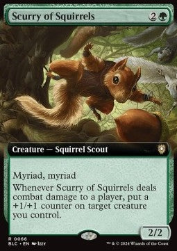 Scurry of Squirrels XBLC-66 Rare Near Mint Englisch