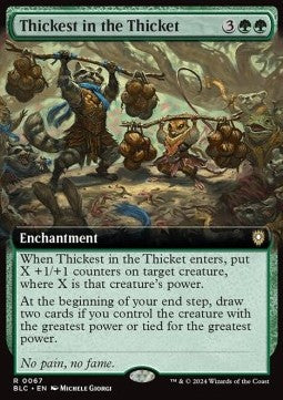 Thickest in the Thicket XBLC-67 Rare Near Mint Englisch