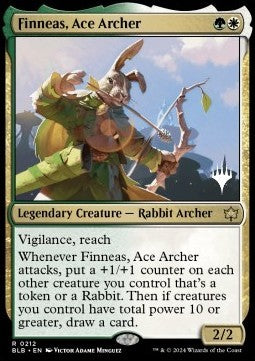 Finneas, Ace Archer PBLB-212 Rare Near Mint Englisch Foil