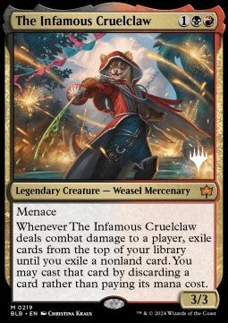 The Infamous Cruelclaw PBLB-219 Mythic Near Mint Englisch