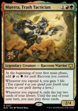 Muerra, Trash Tactician (V.1) PBLB-227 Rare Good Englisch Foil