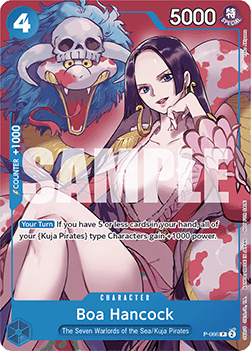 Boa Hancock (P-066) (V.1) P Promo Excellent Englisch
