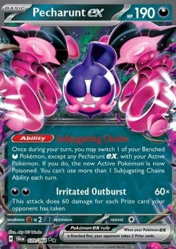 Pecharunt ex SFA-039 Double Rare Light Played Englisch