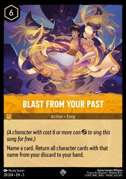 Blast From Your Past 5SSK-28 Super Rare Excellent Englisch Foil