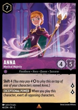 Anna - Mystical Majesty 5SSK-46 Rare Light Played Englisch